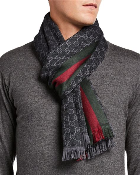 gucci scarf men rsg13|gucci wool scarf women's.